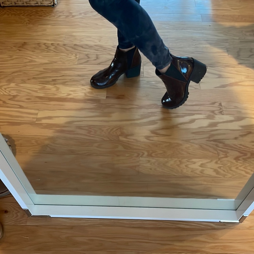 Dirty Laundry Patent Leather Booties